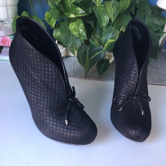 BCBG Black Booties - Picture 4 of 11